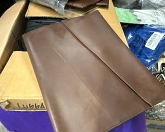 Leather portfolio 
