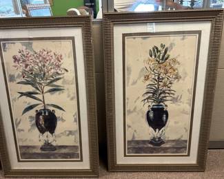framed botanical wall art 