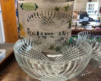 India Glass Enchantment crystal bowl 