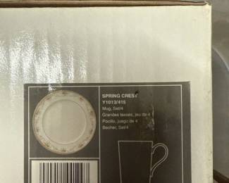 Spring Crest China Mugs 