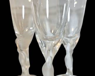 Faberge Glass Set