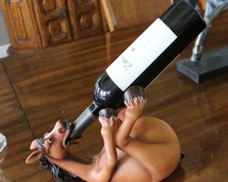 Horse wine Bottle Holder