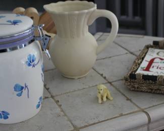 Sealed Storage Jar, Pitcher, Basket