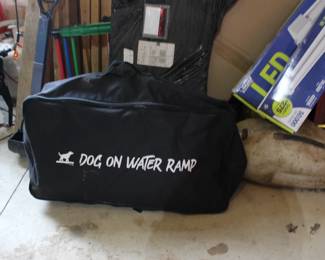 Dog on water Ramp