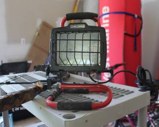 Elelctric work light