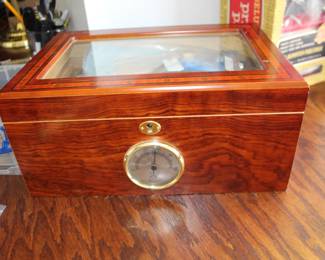 Wood with Temperature Humidor