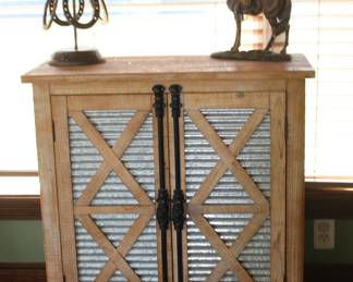 Cabinet, Horseshoe Decoration, Horse