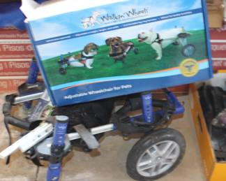 Walkin Wheels for injured disabled dog