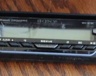 Radio Faceplate by Sony