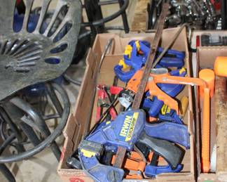 Hand Saws, clamps