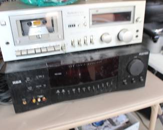 RCA Receiver, Technics Cassette Player