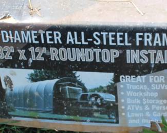 RT 14 x 32 x 12 RoundTop Instant Shelter 1 crate 1 Box set