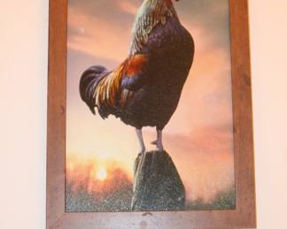 Chicken Framed Art