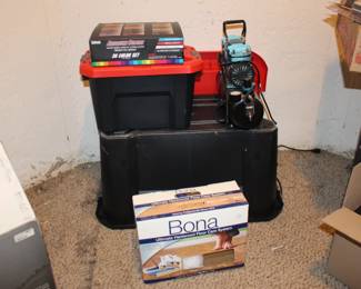 Floor Cleaner, Sm. Compressor, Paint
