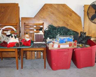 Christmas and Kitchen Table and Chairs