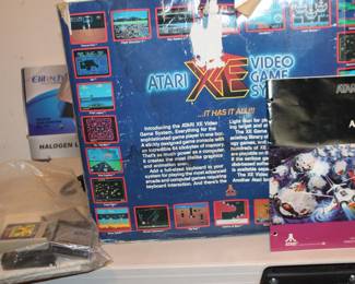 Atari XE Video Game System & Cartridges