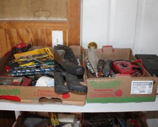 Drill bits, machetes