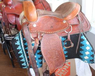 Buffalo Leather Saddle & Billy Royal Saddle