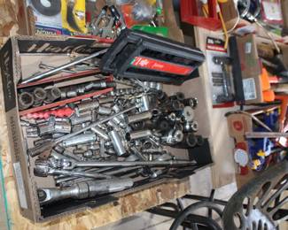 Wrenches, Sockets, rackets More