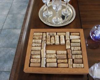 Wine Bottle Cork Art