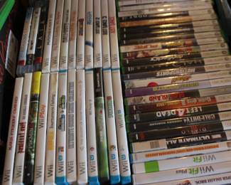 WII Games and Xbox Games