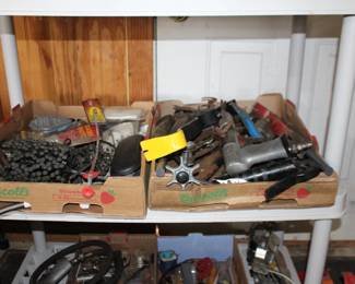 Air Tools, chains, more