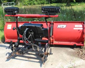 Western Snow Plow with Lights