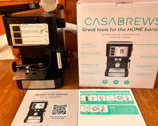 Brand New Casabrews Espresso Machine