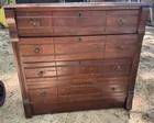 Vintage Wood Dresser