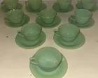 Jadeite Cups & Saucers