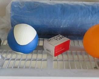 Hand Weights, Exercise Mat