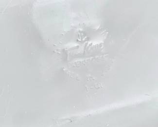 VINTAGE FIRE KING LOAF PAN CASSEROLE 441 FALL HARVEST MILK GLASS ANCHOR HOCKING