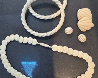 White coral jewelry