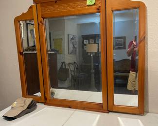 triple mirror