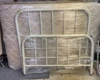 Iron standard double bed