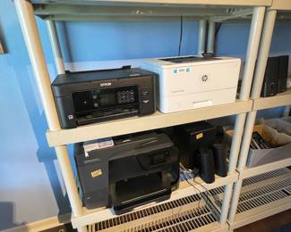 printers, blue ray, dvd, cdc changer