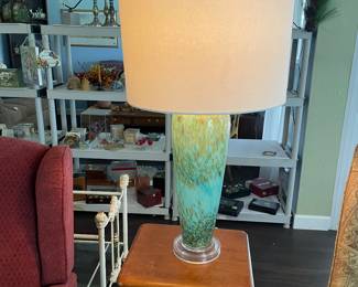 art glass lamp