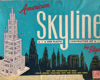 Vintage American Skyline Construction set 
