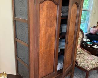 Beautiful cabinet with perfect tin sides