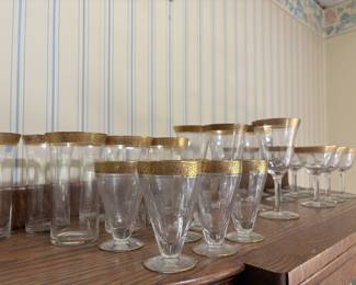 TIFFIN-FRANCISCAN Glasses circa 1930s