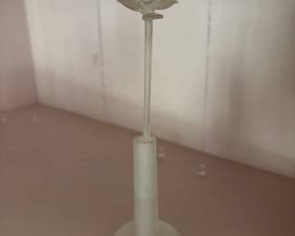 Murano glass flower with vase