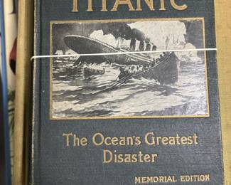 Story of the Wreck of the Titanic, book, first edition