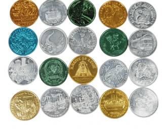 Mardi Gras Coins Lot 70's 80's