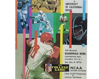 1972 NCAA Football Championship Program