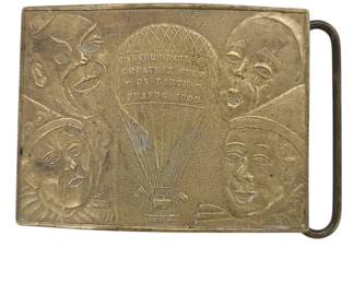 Tiffany NY Barnum & Bailey Circus Belt Buckle