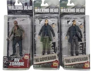 Walking Dead Action Figure Lot of 3