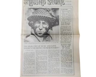 Rolling Stone Issue #1 Magazine John Lennon