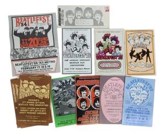 Beatlefest Memorabilia and Ticket Lot