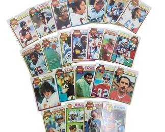 1979 Topps Football Cards Lot