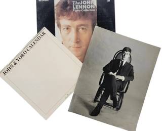 John Lennon Laserdisc, Photo & Calendar